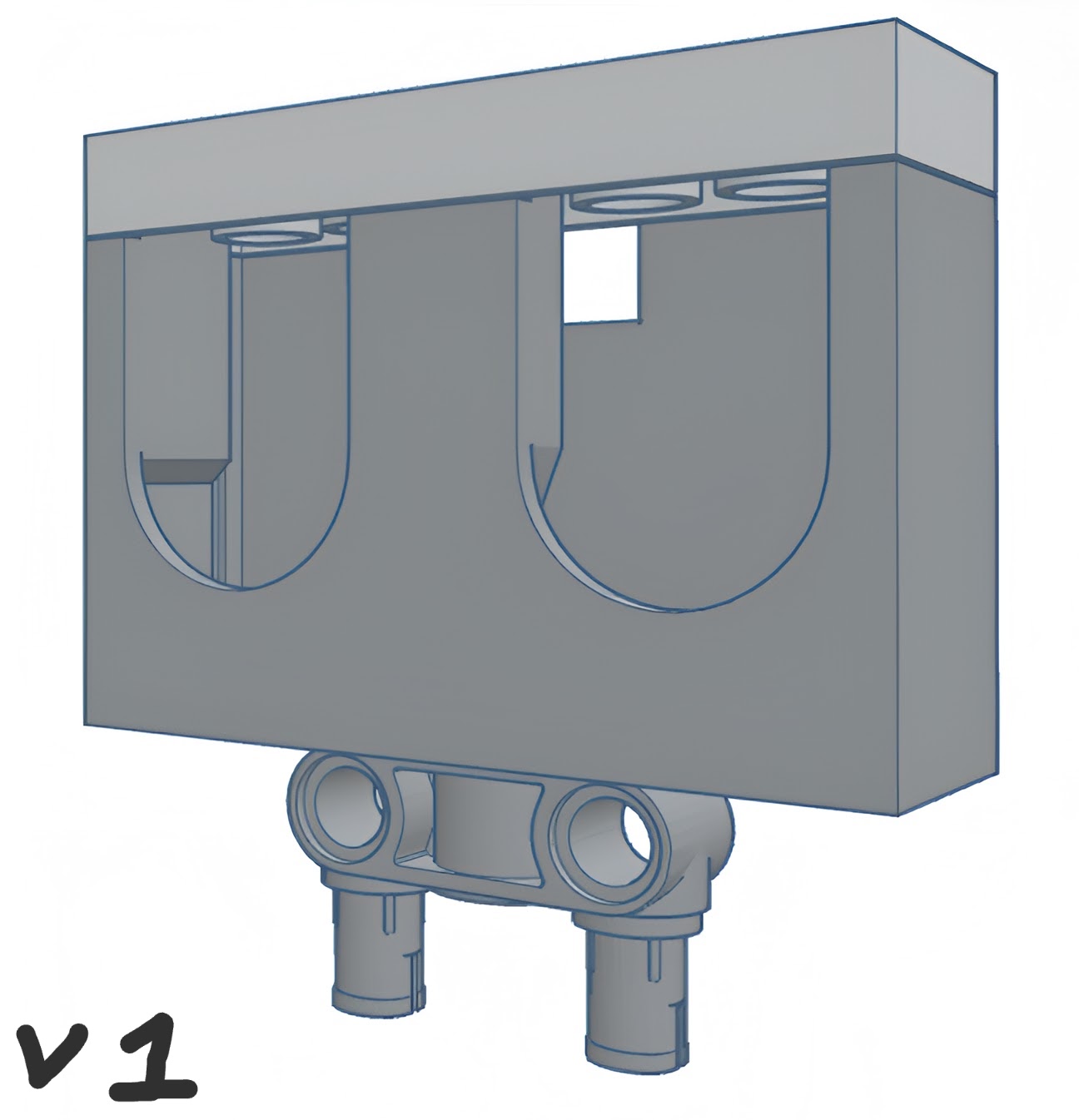 Lego Technic Sonar Mount