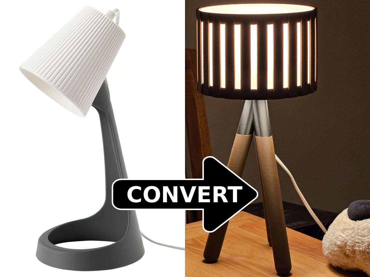 Mid-Century Modern Table Lamp