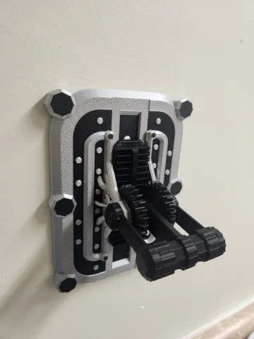 MECHANICAL ROCKER LIGHT SWITCH COVER (US FLAT SWITCH)