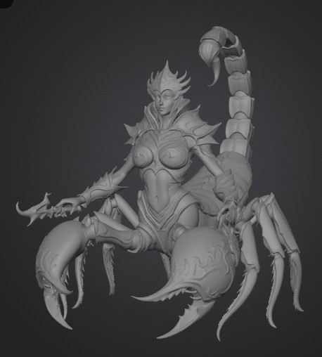Emberclaw Queen 3D model by Ded Makar