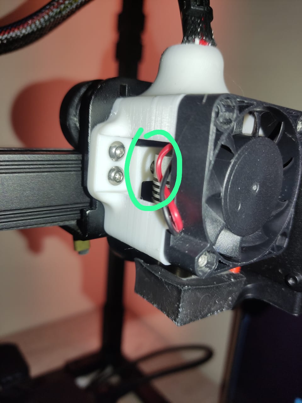 Ender 2 Pro - Original hotend support