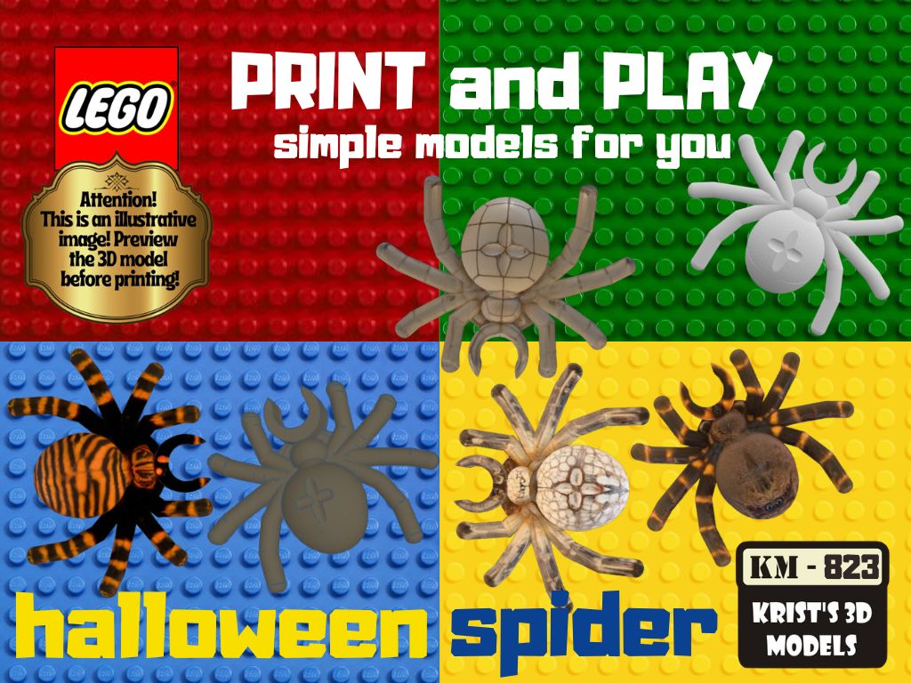lego halloween spider