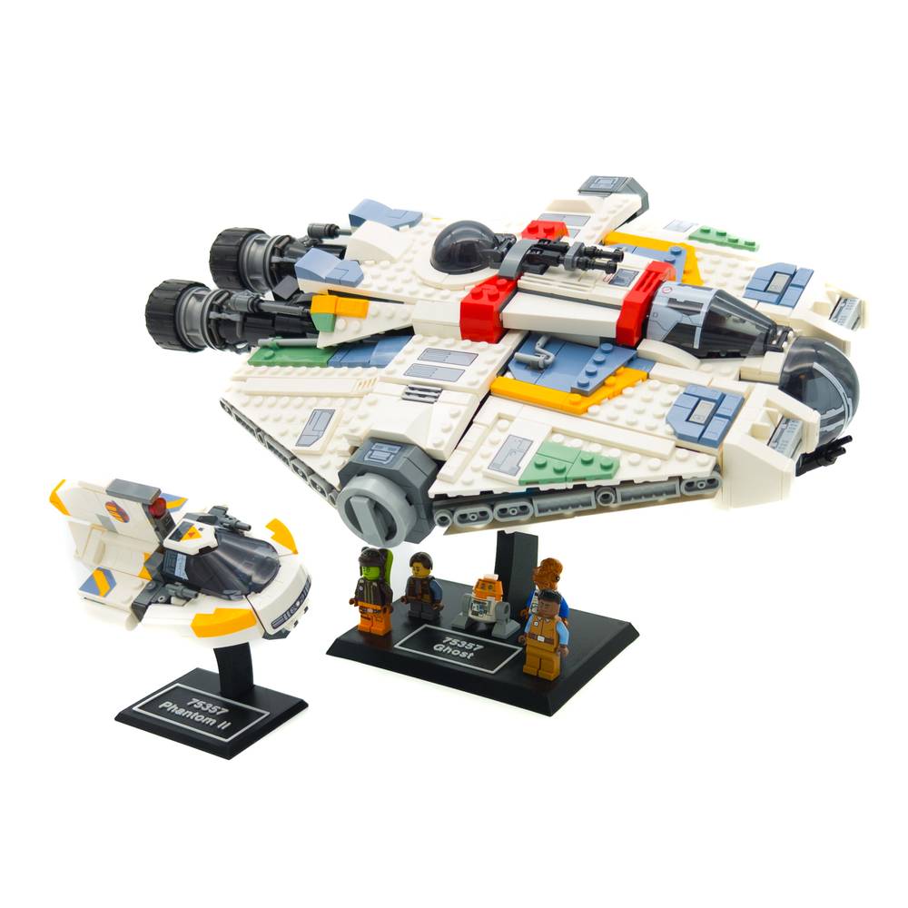 Display Stand for LEGO Star War 75357 Ghost & Phantom II | from Ahsoka TV Series