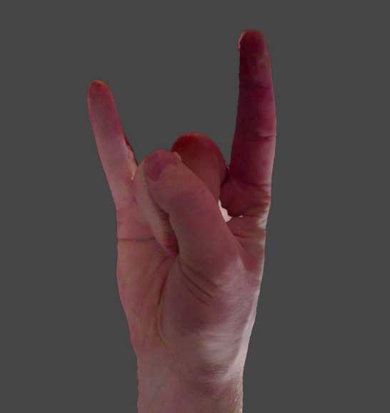 Miniatura 2 do modelo 3D Devil sign encoder knob