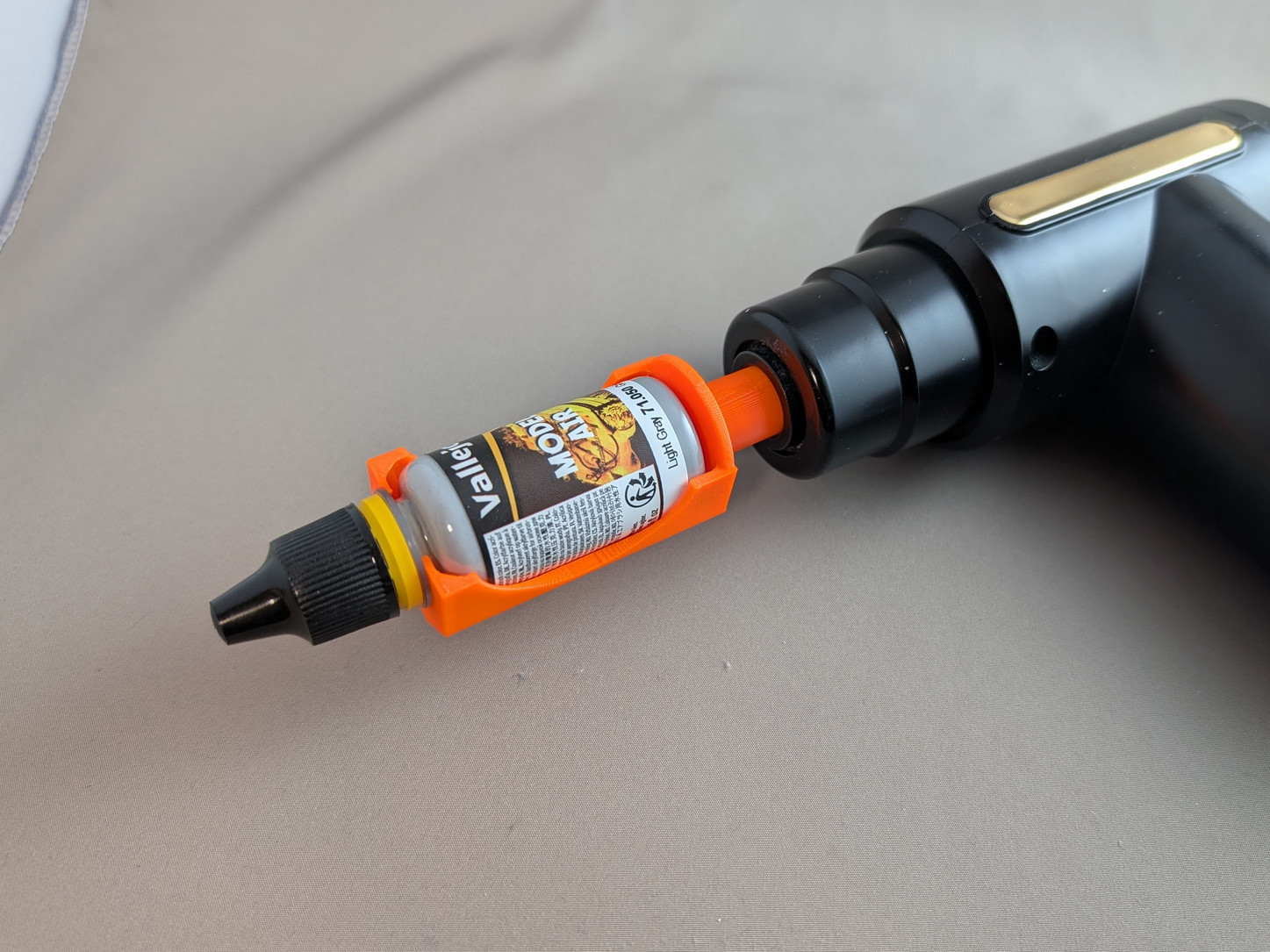 Vallejo shaker massage gun adapter