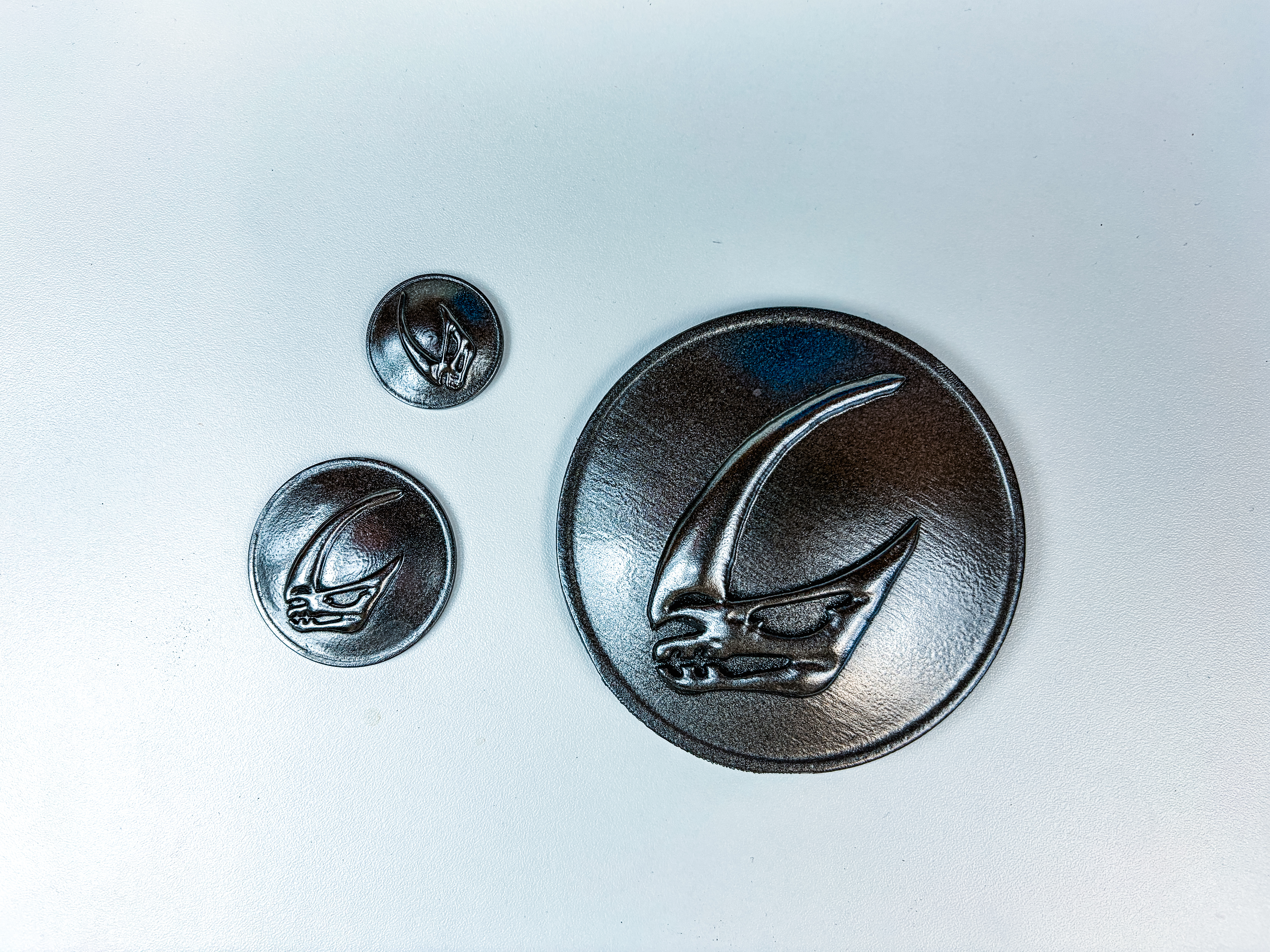 Mandalorian and Grogu - Mudhorn Shield Brooch