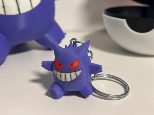 Gengar Keychain Pokemon - NO AMS