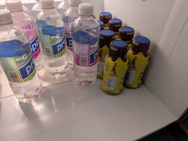 GE fridge bottom indent fix
