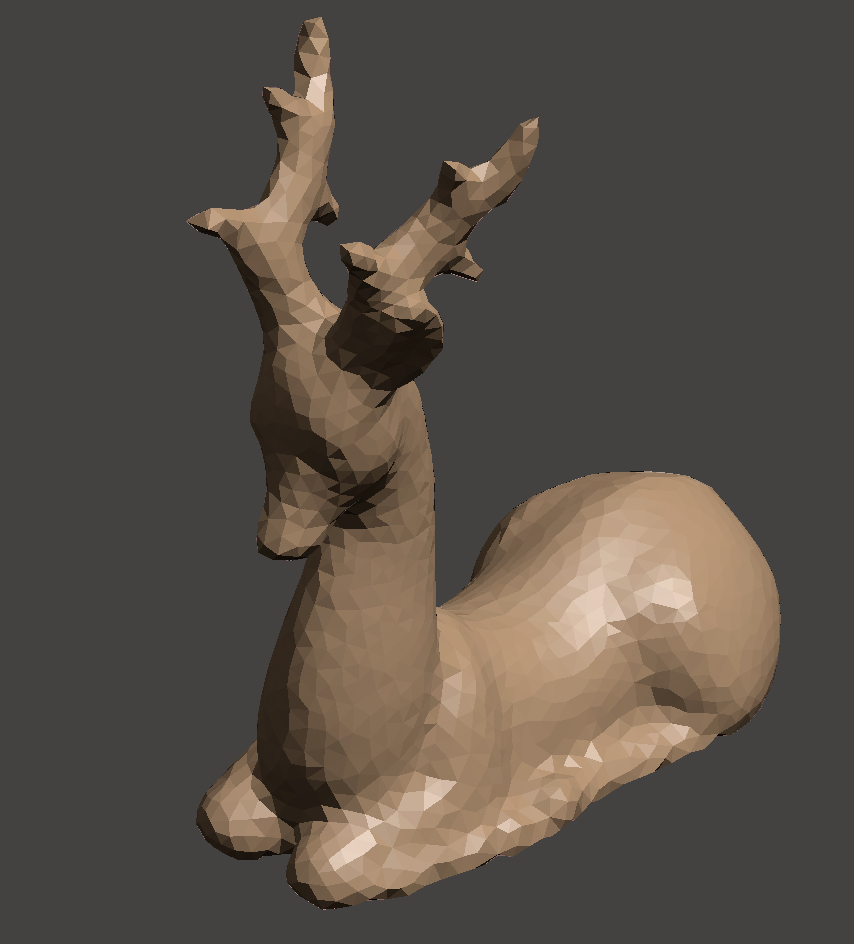 Sleeping Deer - (Poly and Modern)