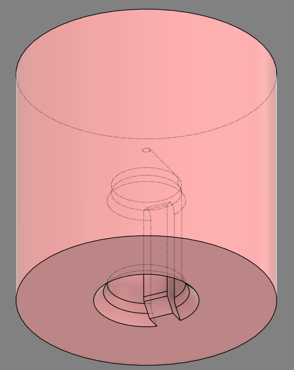 STEP File - Blank Template - Hercules DJ Encoder Knob
