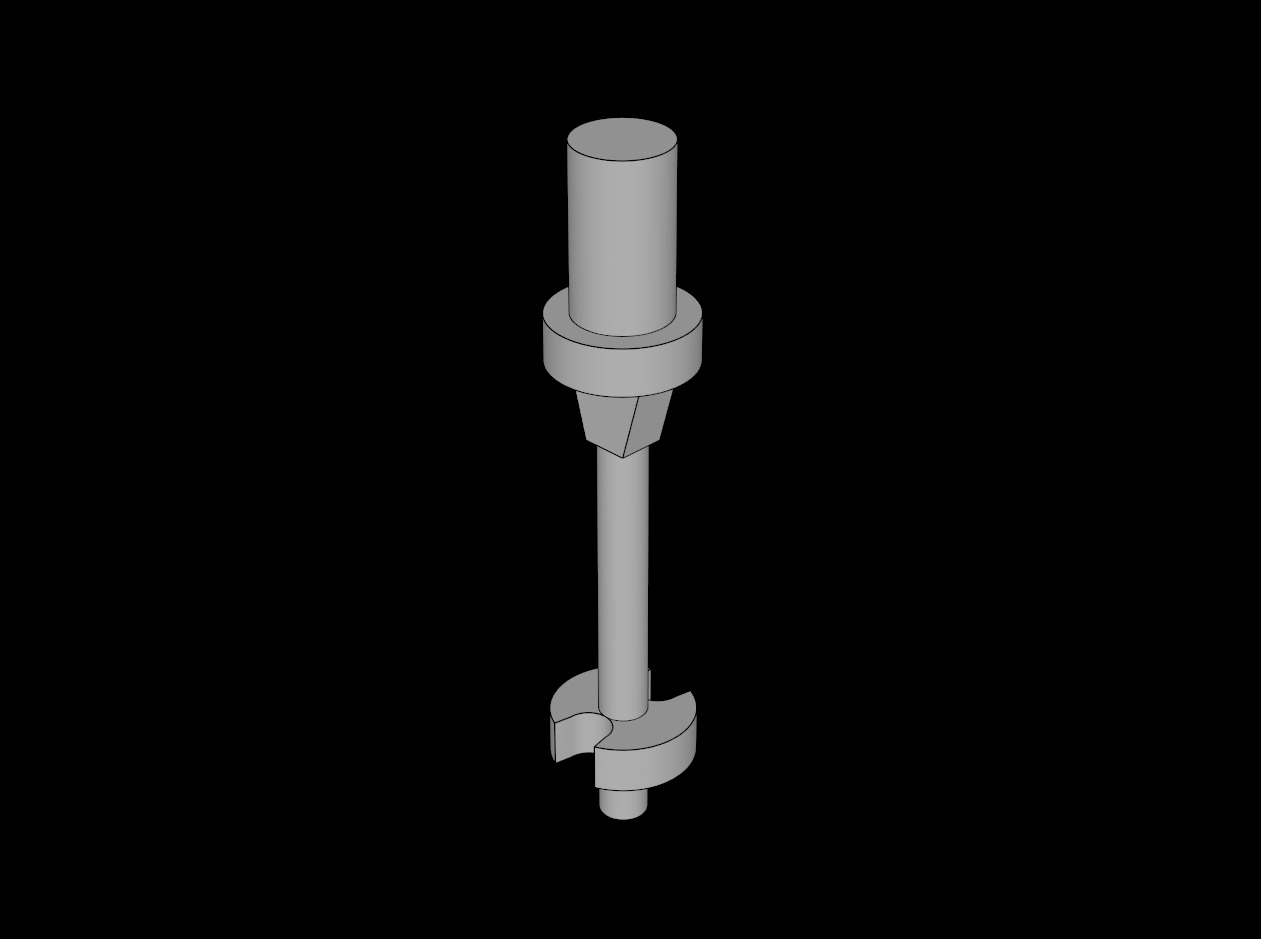 Lego Compatible (90540.dat) Minifig Ski Pole