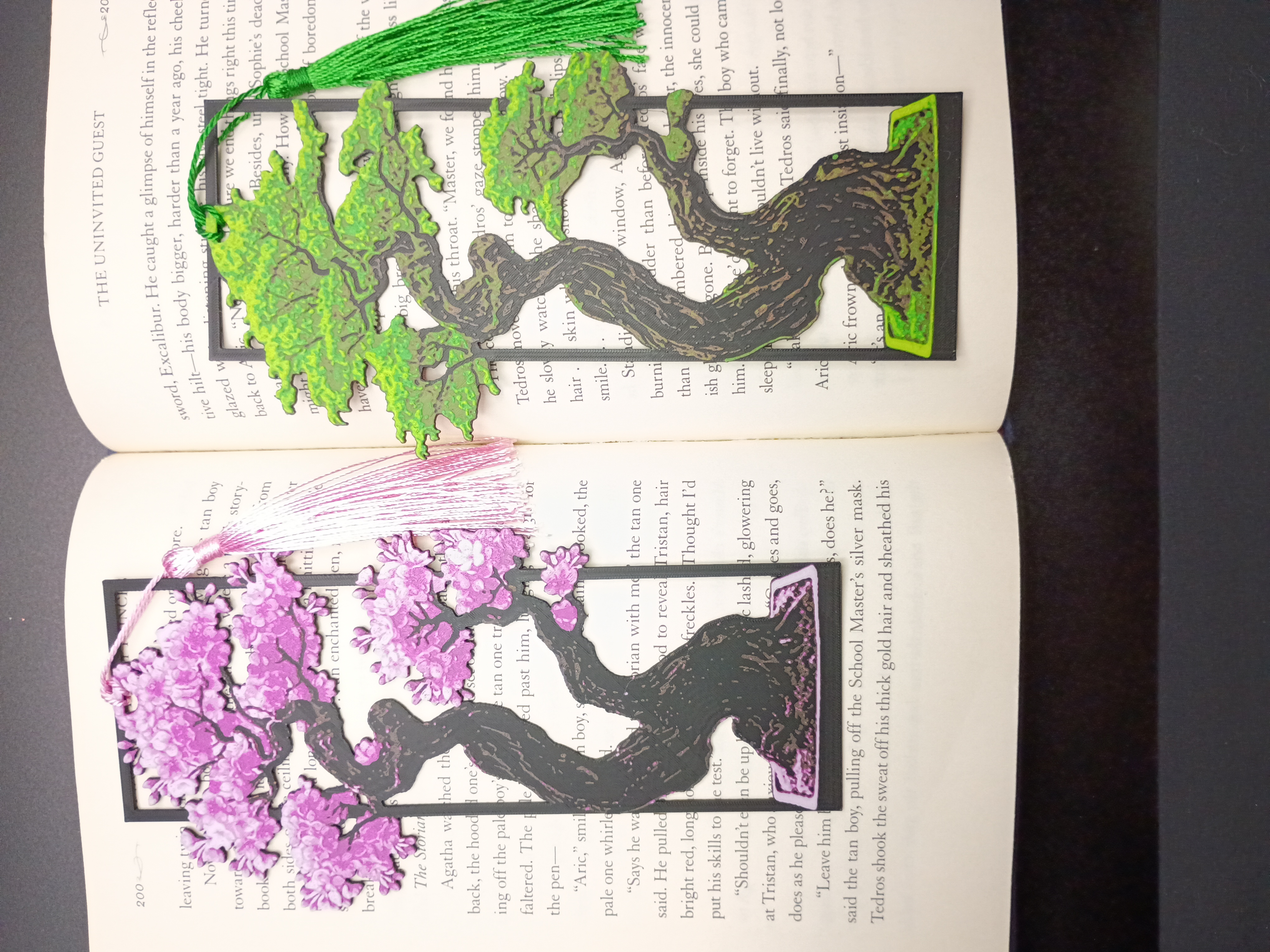 Miniatura 4 do modelo 3D Bonsai Tree Bookmark Framed
