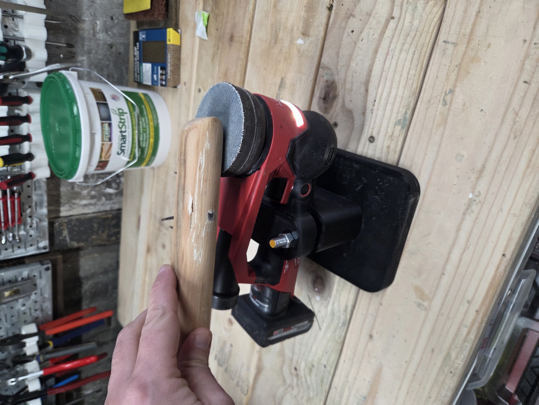 M12 Sander Mount for Work Bench — thumbnail 4