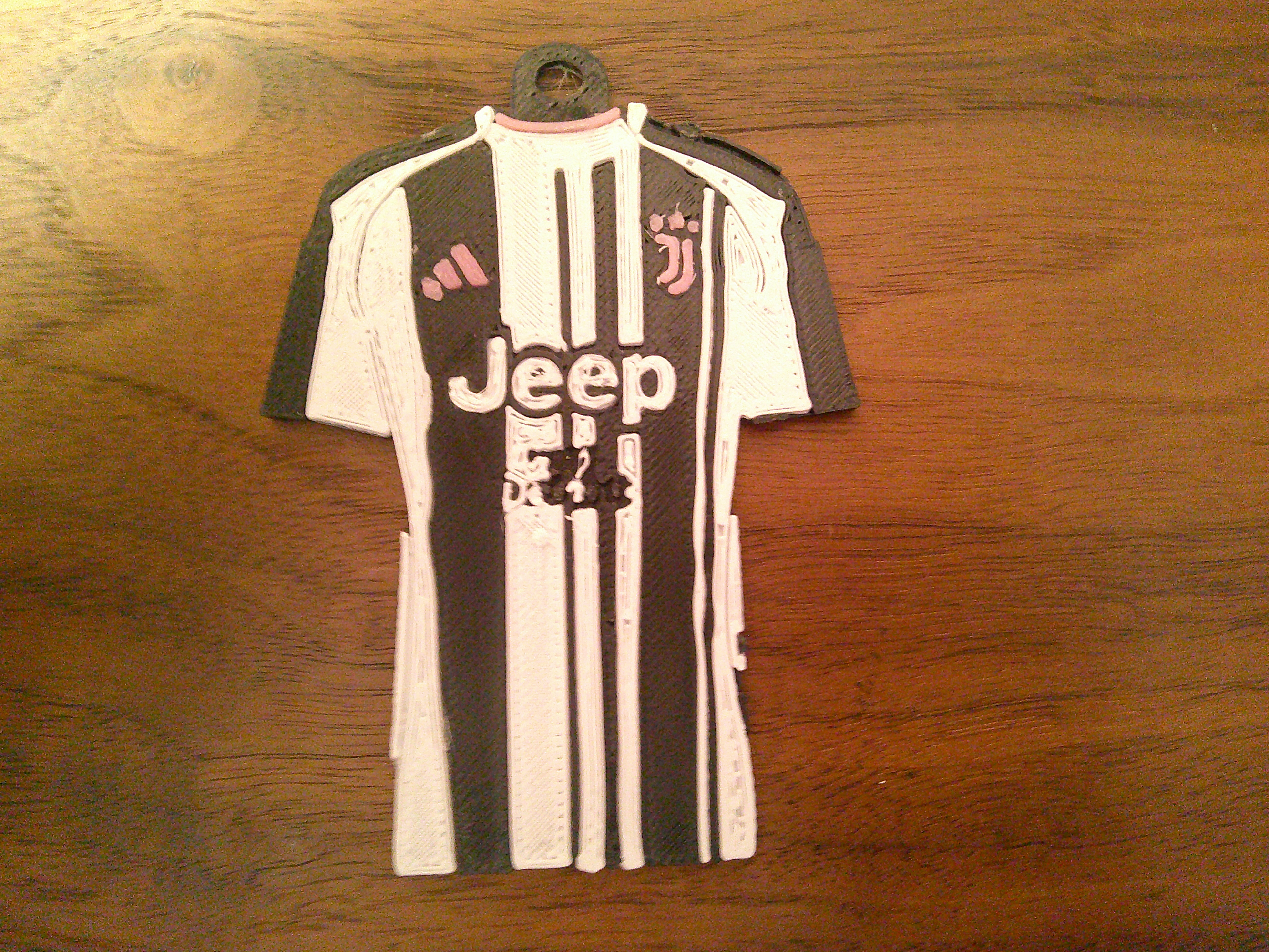 Juventus 25/26 jersey keychain