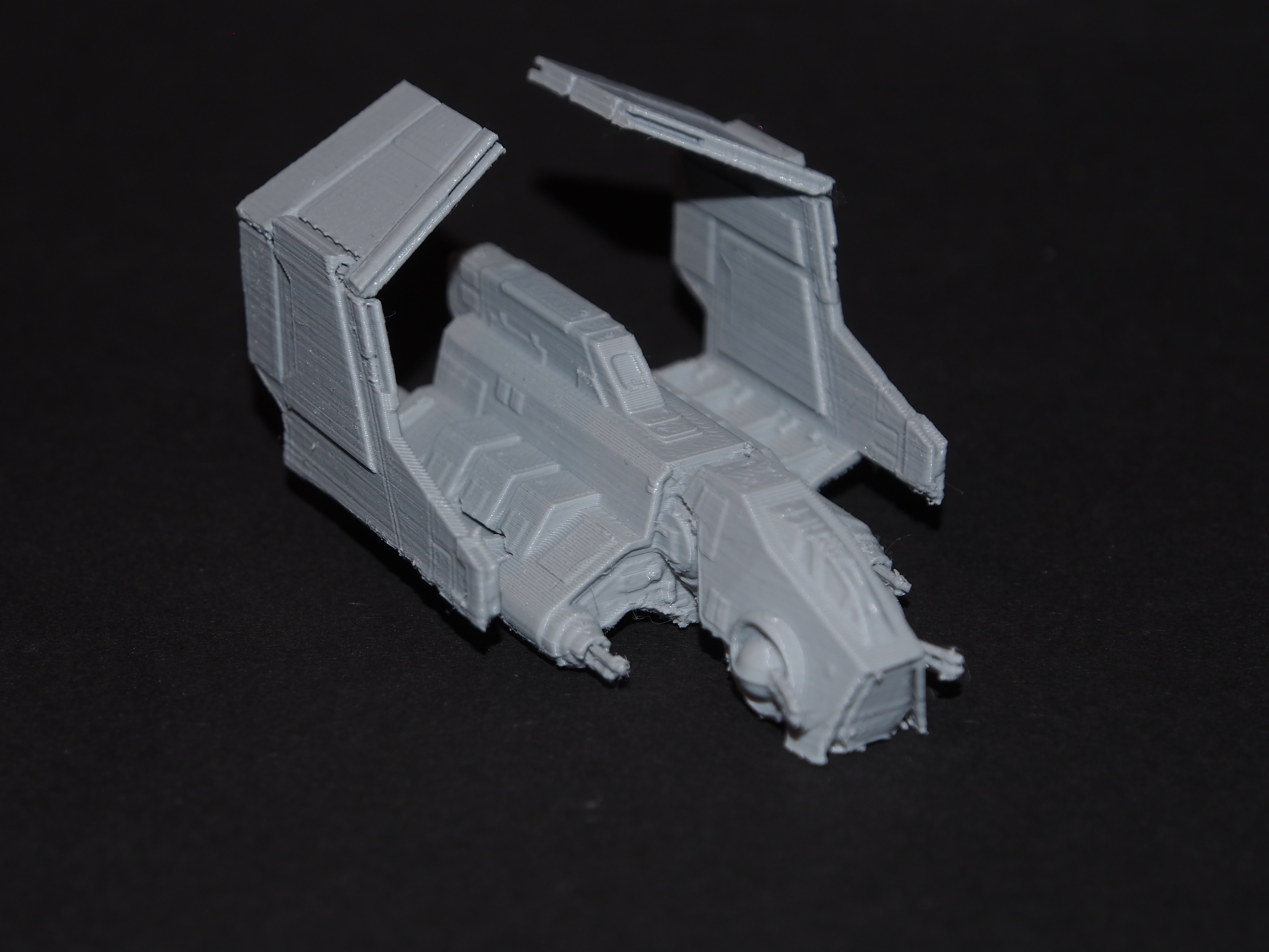 Miniatura 4 do modelo 3D Star Wars Republic Nu-Class Attack Shuttle