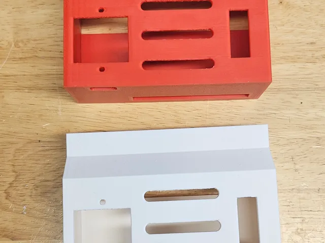 Back cover/endpiece for a Meanwell LRS-350-24, LRS-200-24 on a Creality CR-10v3,Ender3V2