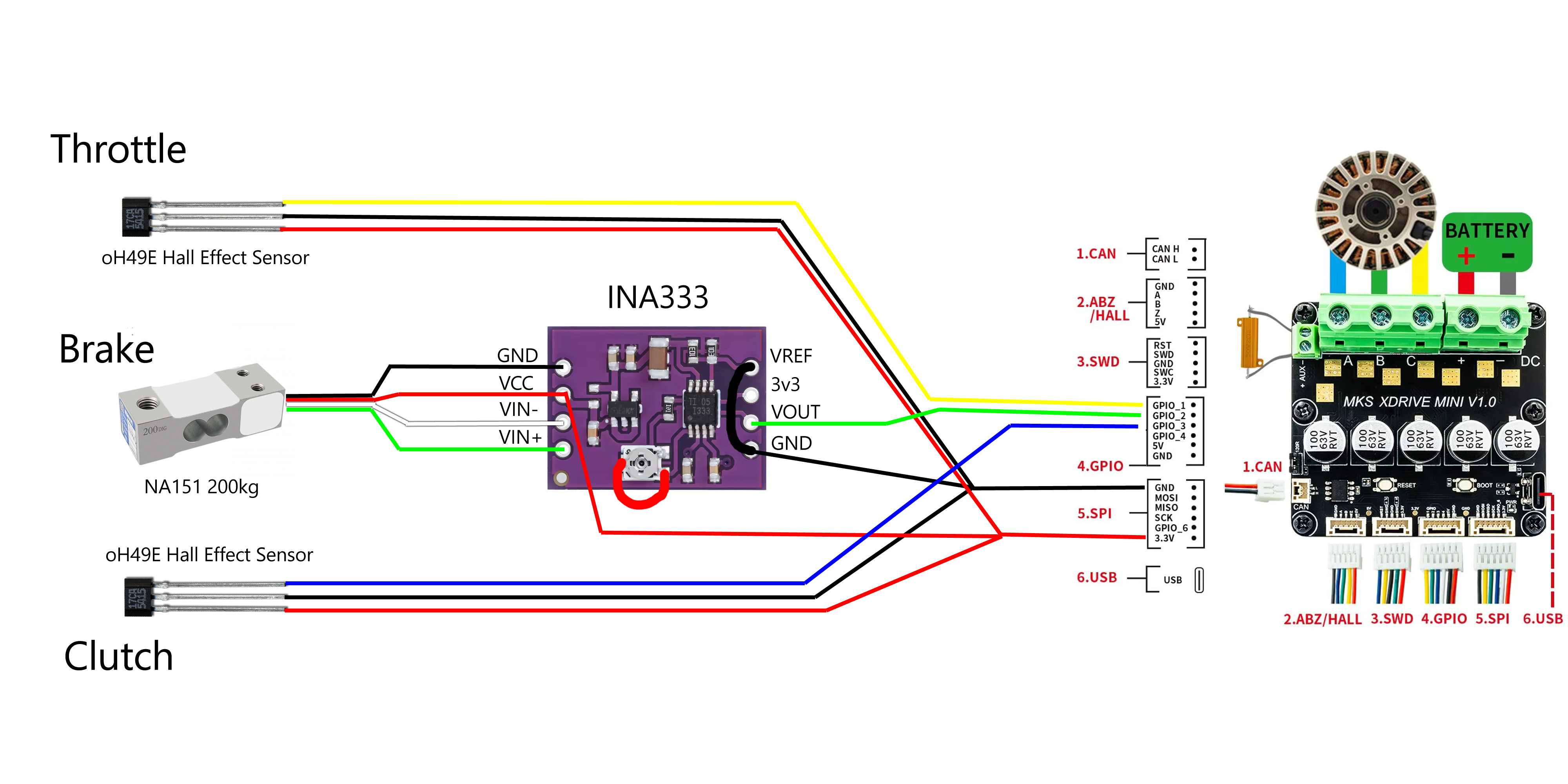 Miniatura 2 do modelo 3D Diy Sim Pedals