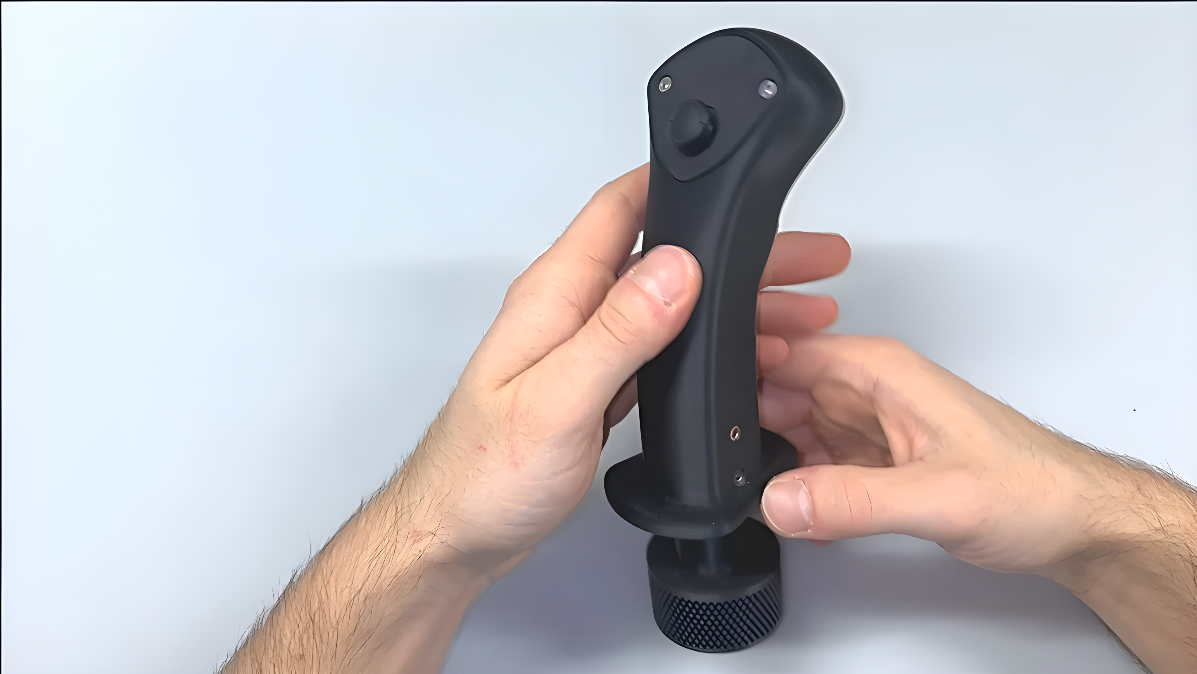 3D printable flight simulator joystick grip