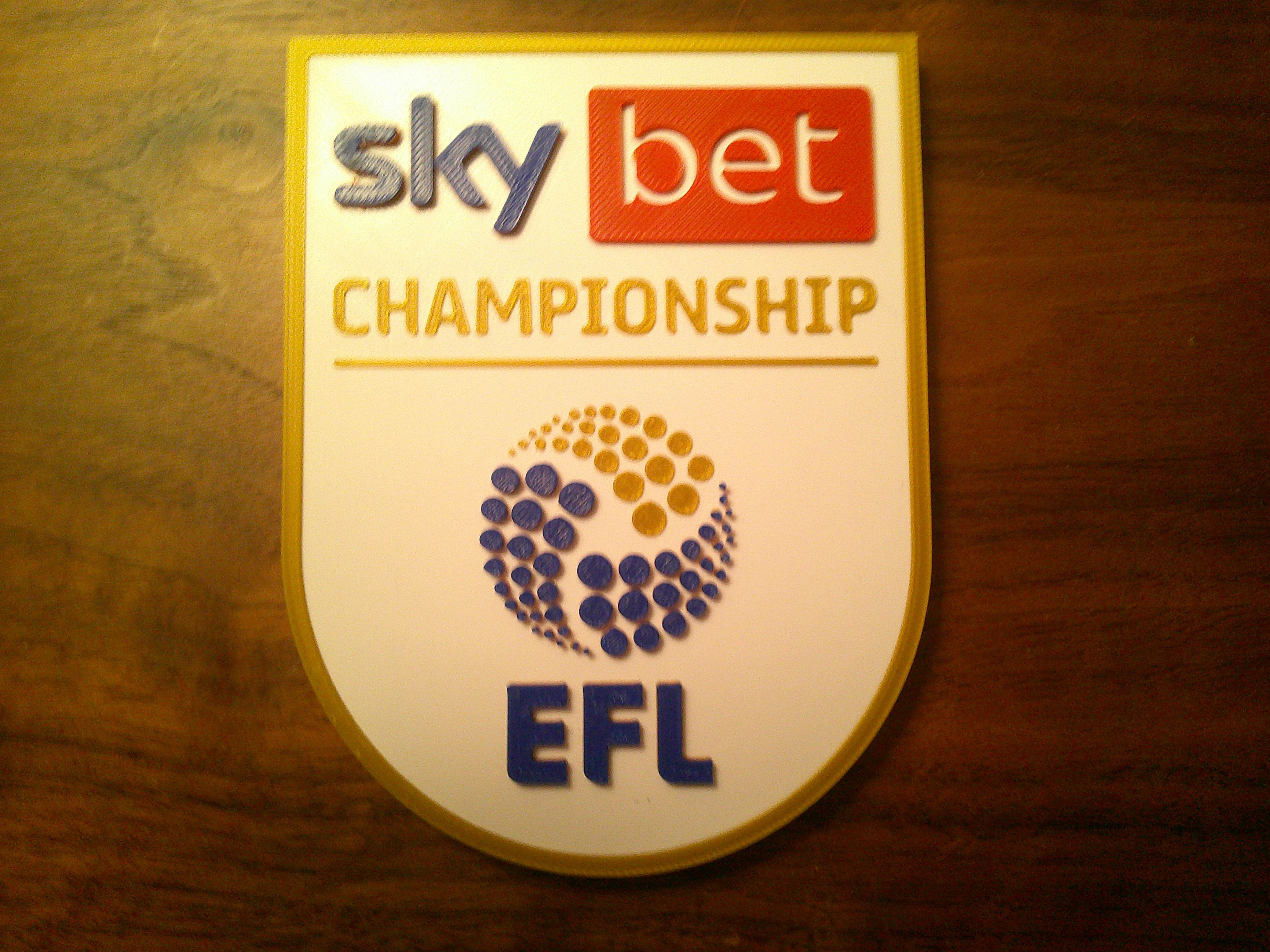 EFL Championship Logo Coaster or Plaque