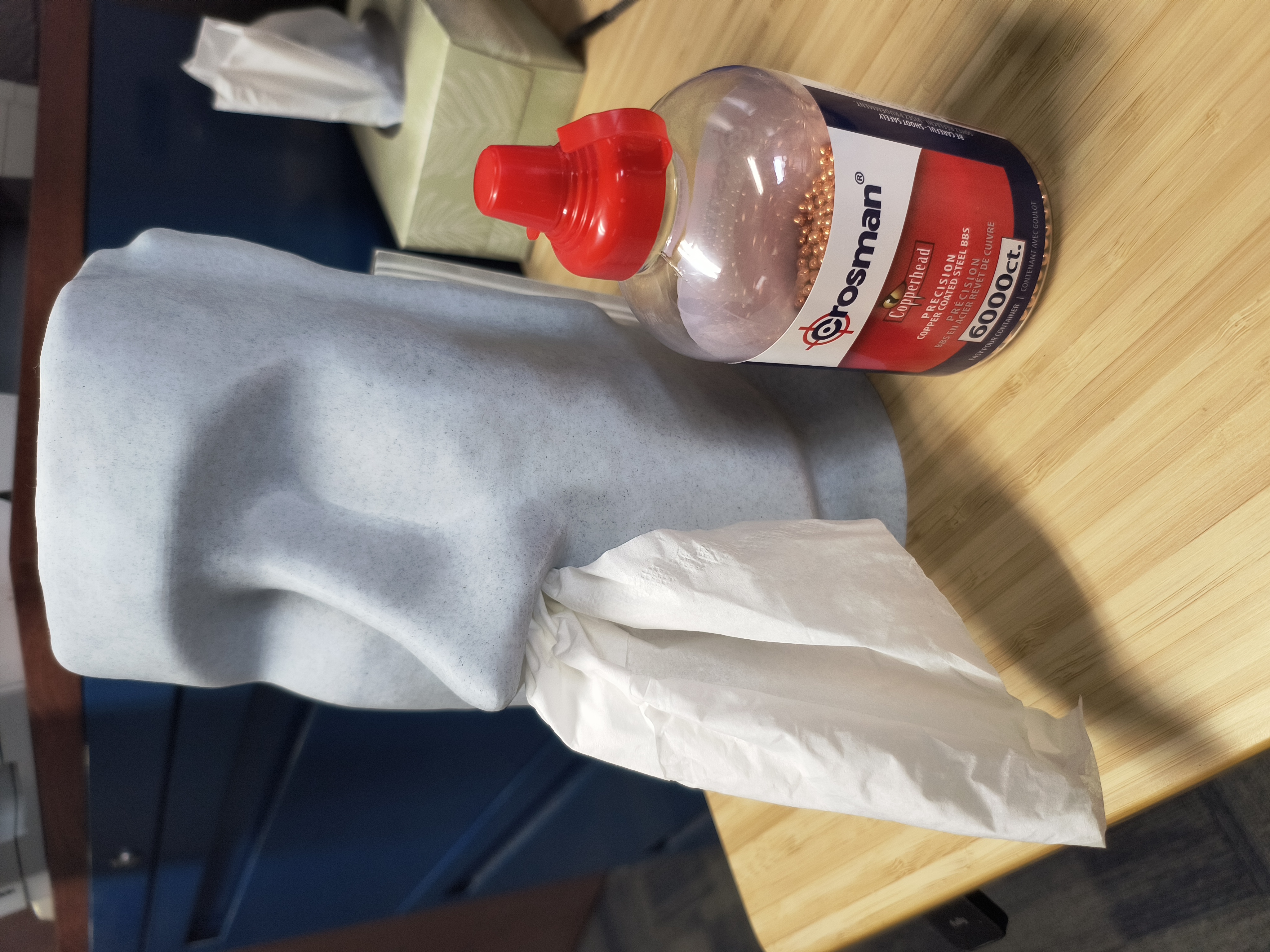 Moai Standing Tissue Box With Weighted Base