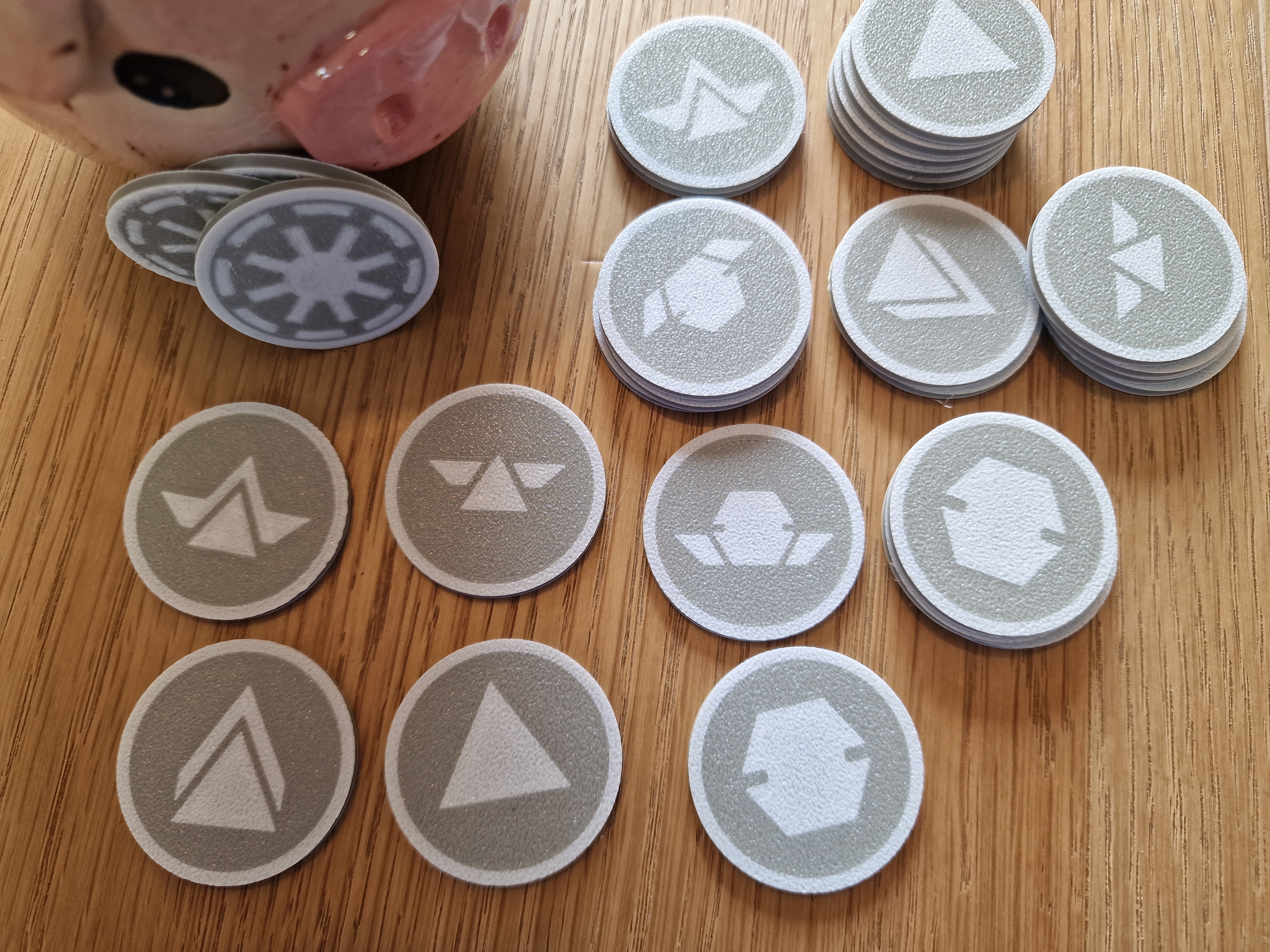 Star Wars Legion - Order Tokens (Republic Edition) - MultiMaterial