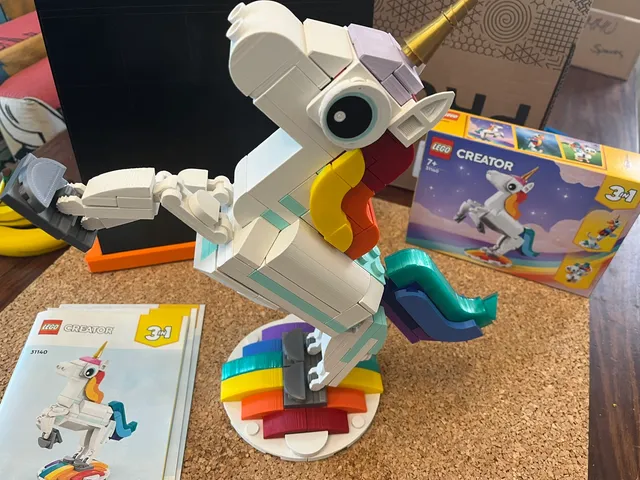 Lego Rainbow Pony (DUPLO Size)