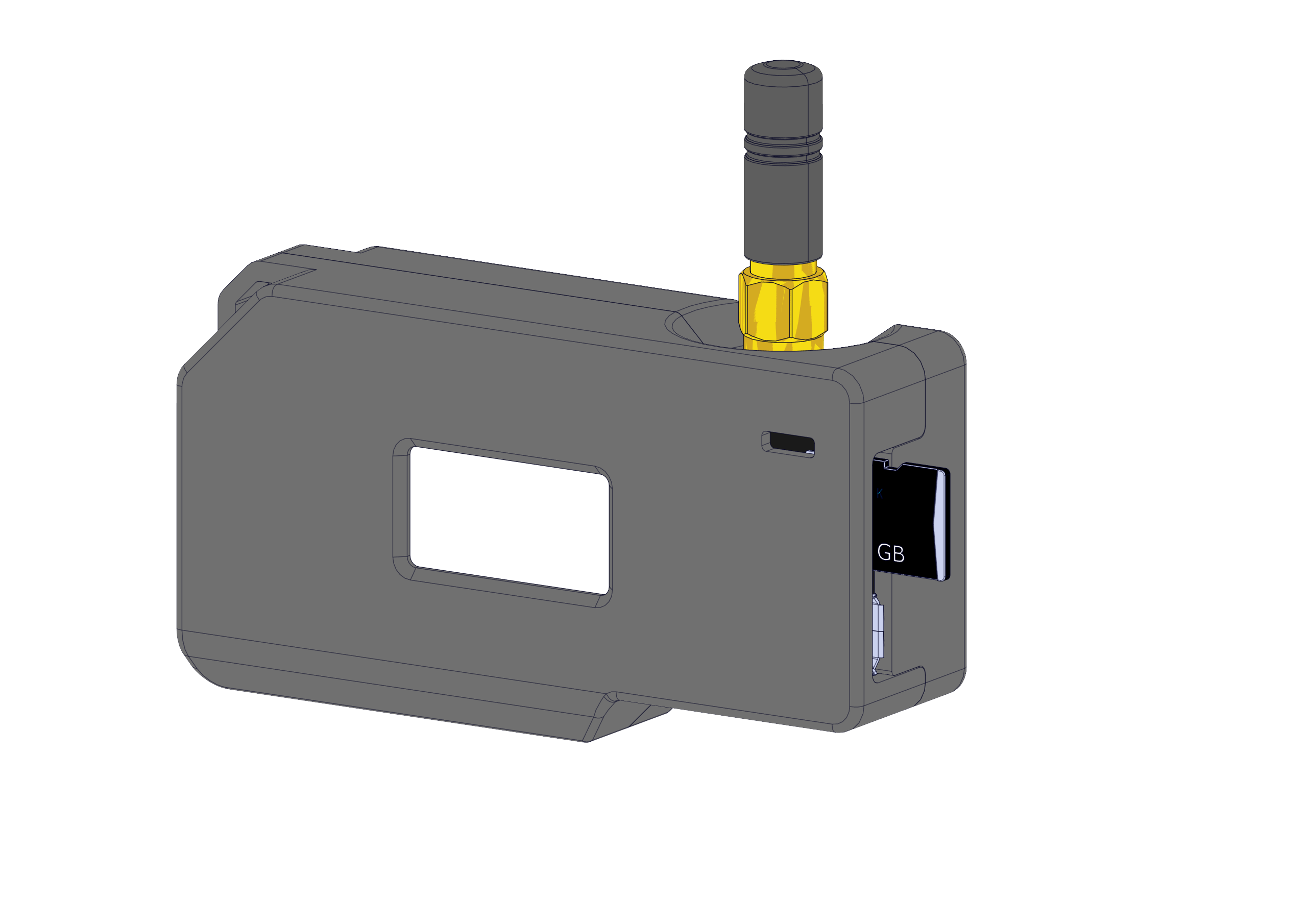 TTGO Lora32 Case 3D model