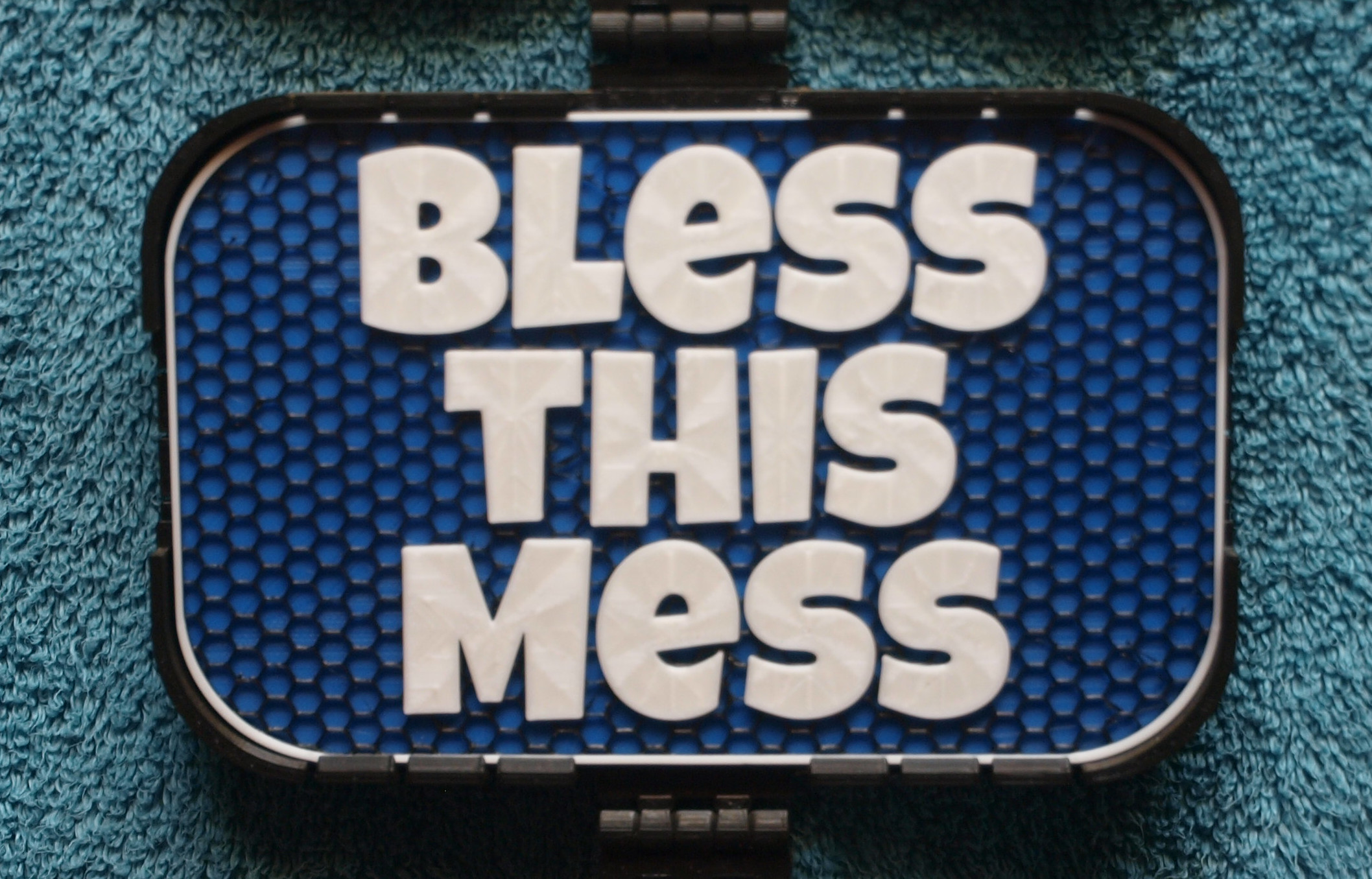 Bless this Mess sign