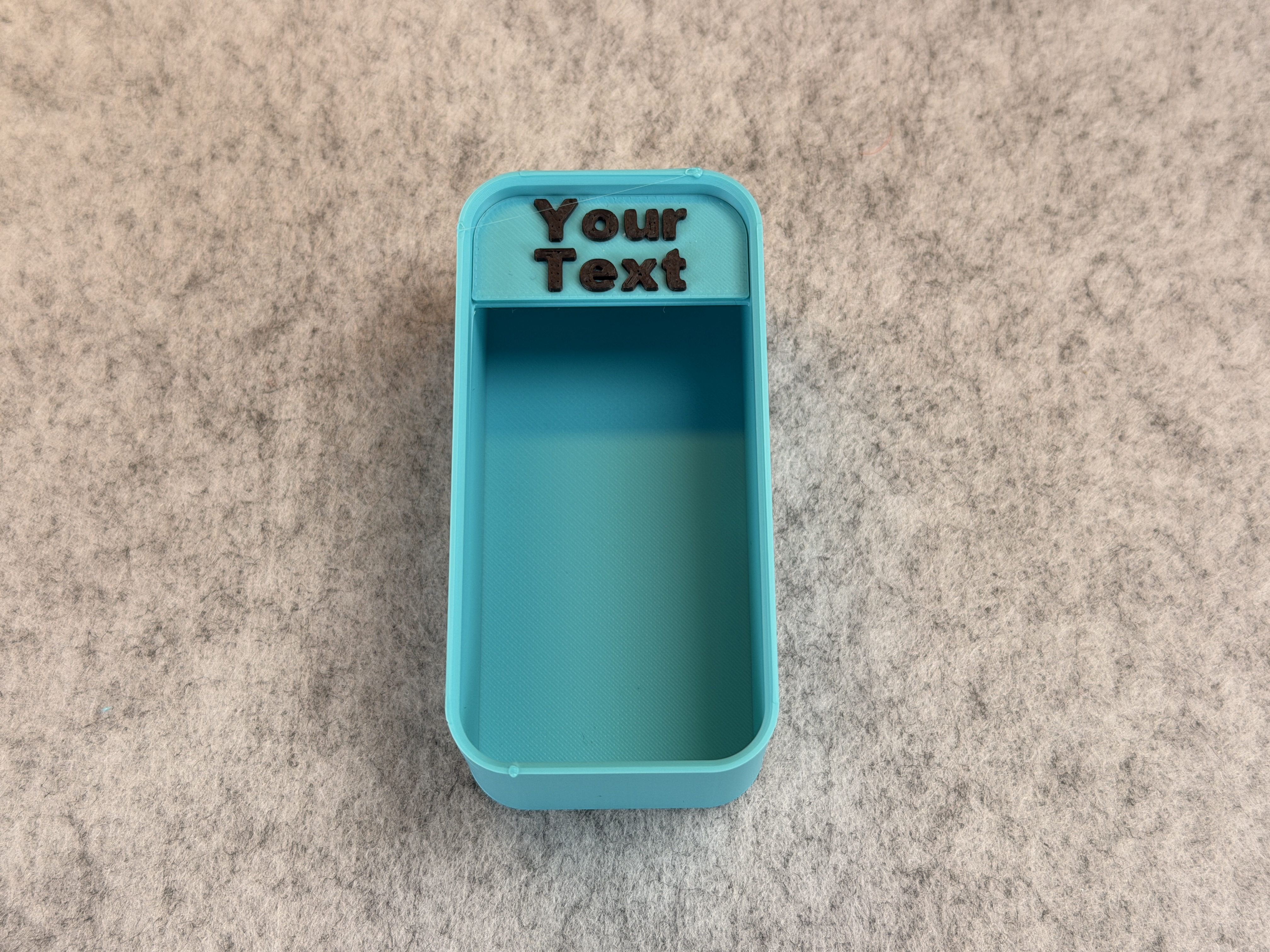 Miniatura 4 do modelo 3D Insert with Label for Organizer Box