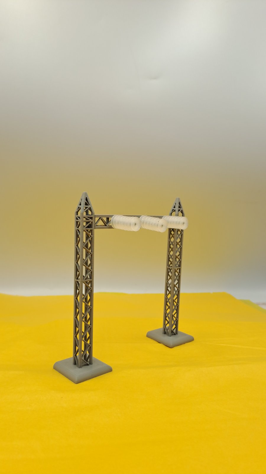 1:100 Electrical Substation Line Exit Portal