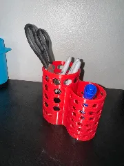 Hex Pattern Pen Holder