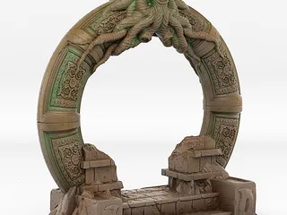 Fantastic Portals - Cthulhu’s Portal with its Tentacle effect