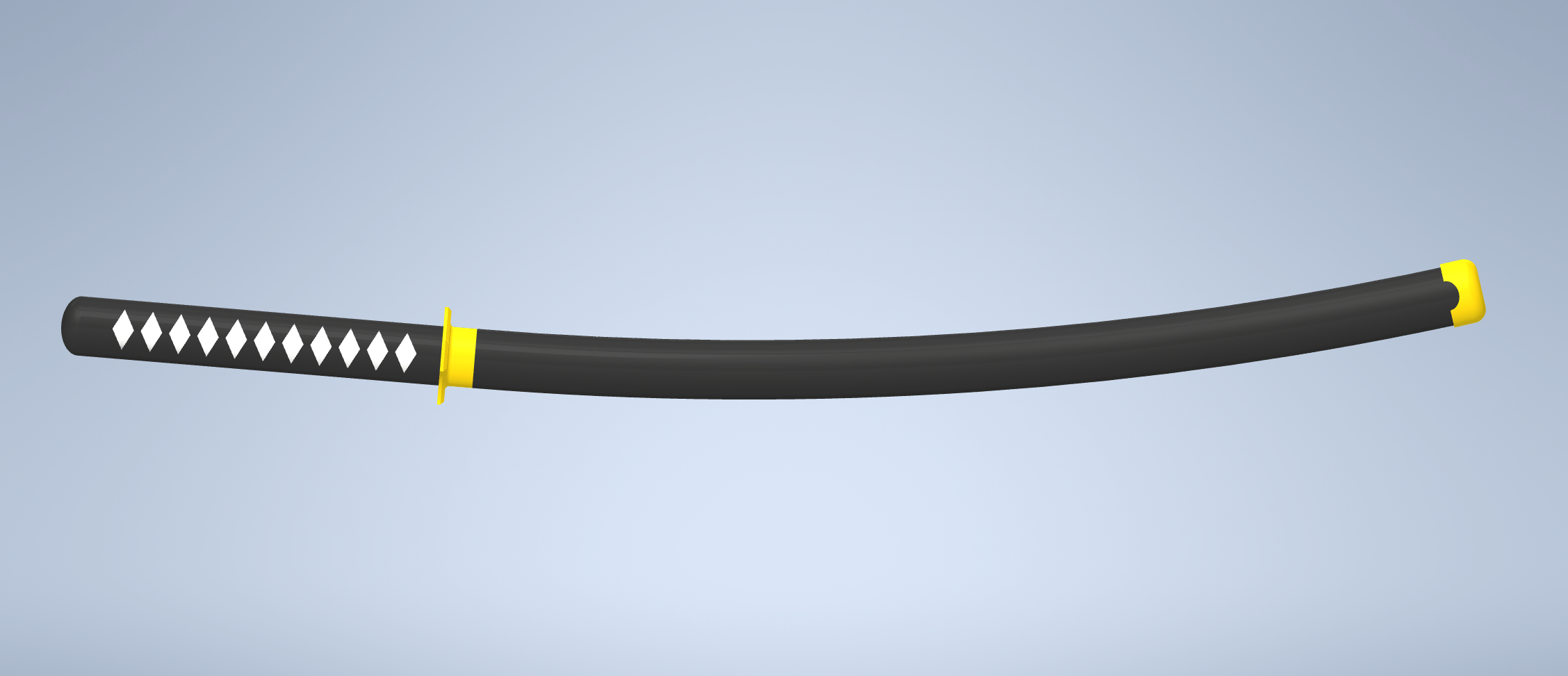 Miniatura 7 do modelo 3D (mini) Katana Stand