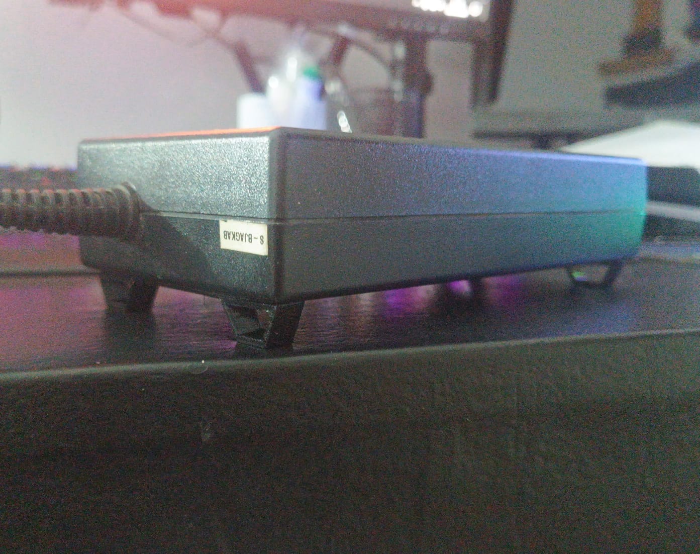Simple 76mm Laptop PSU support