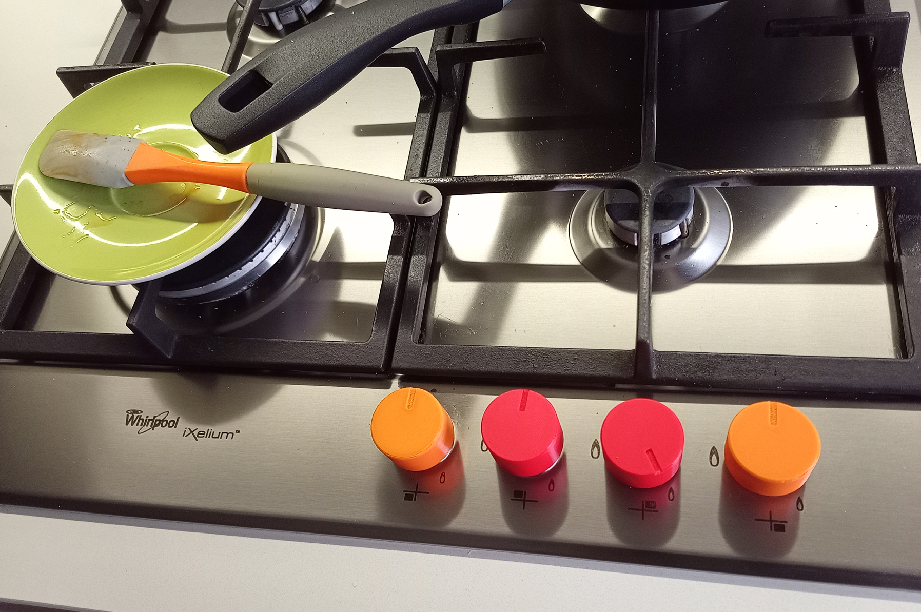 Simple gas stove knobs.