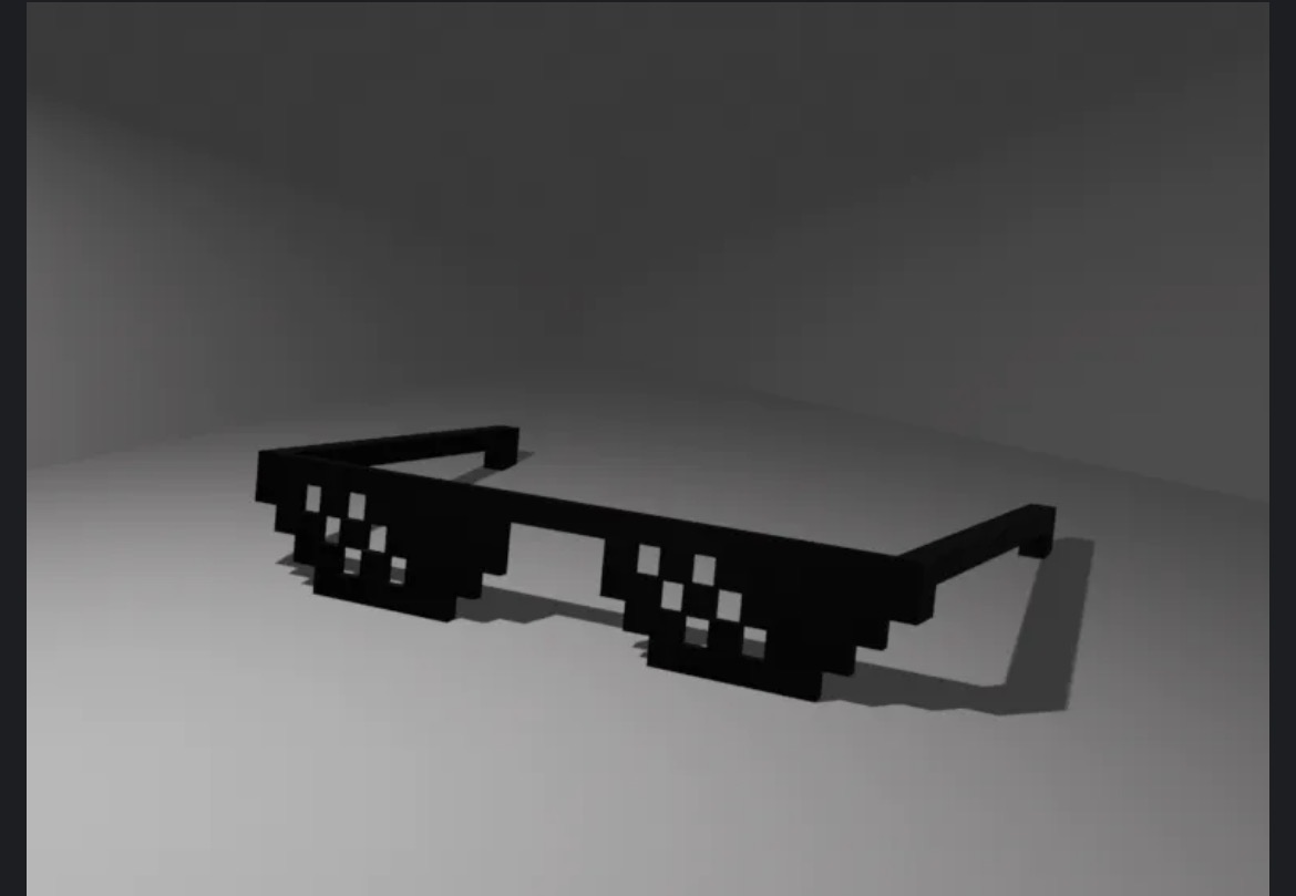 Cool Glasses 3D model