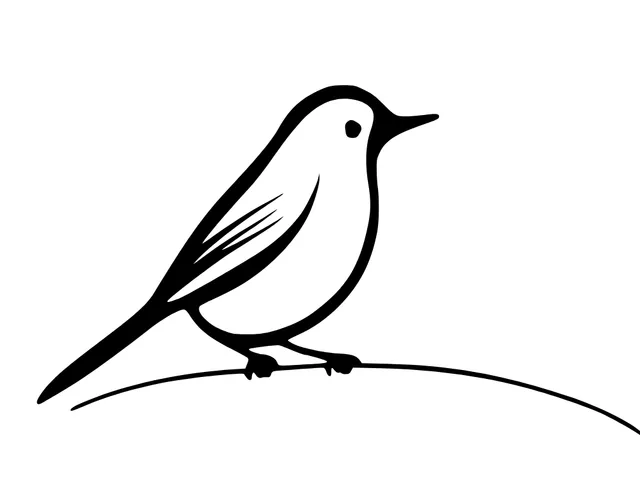 Bird Minimalistic Wall Art