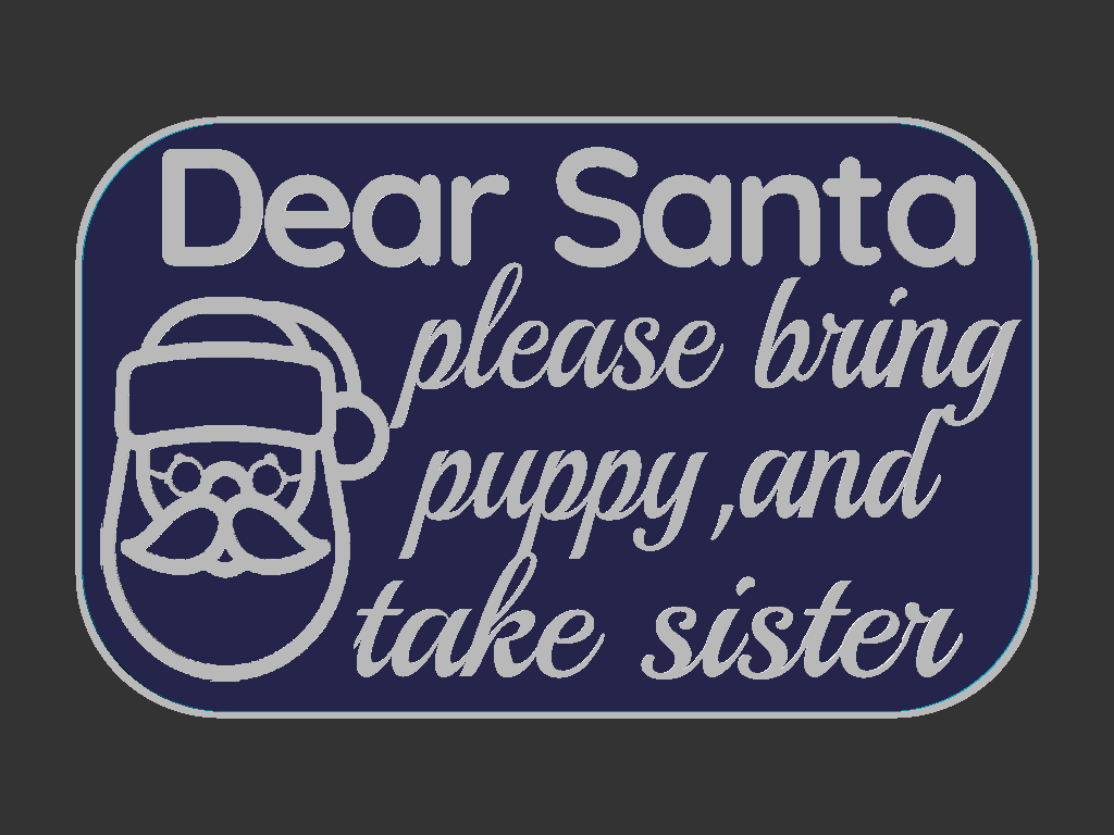 Dear Santa signs — miniatura 8
