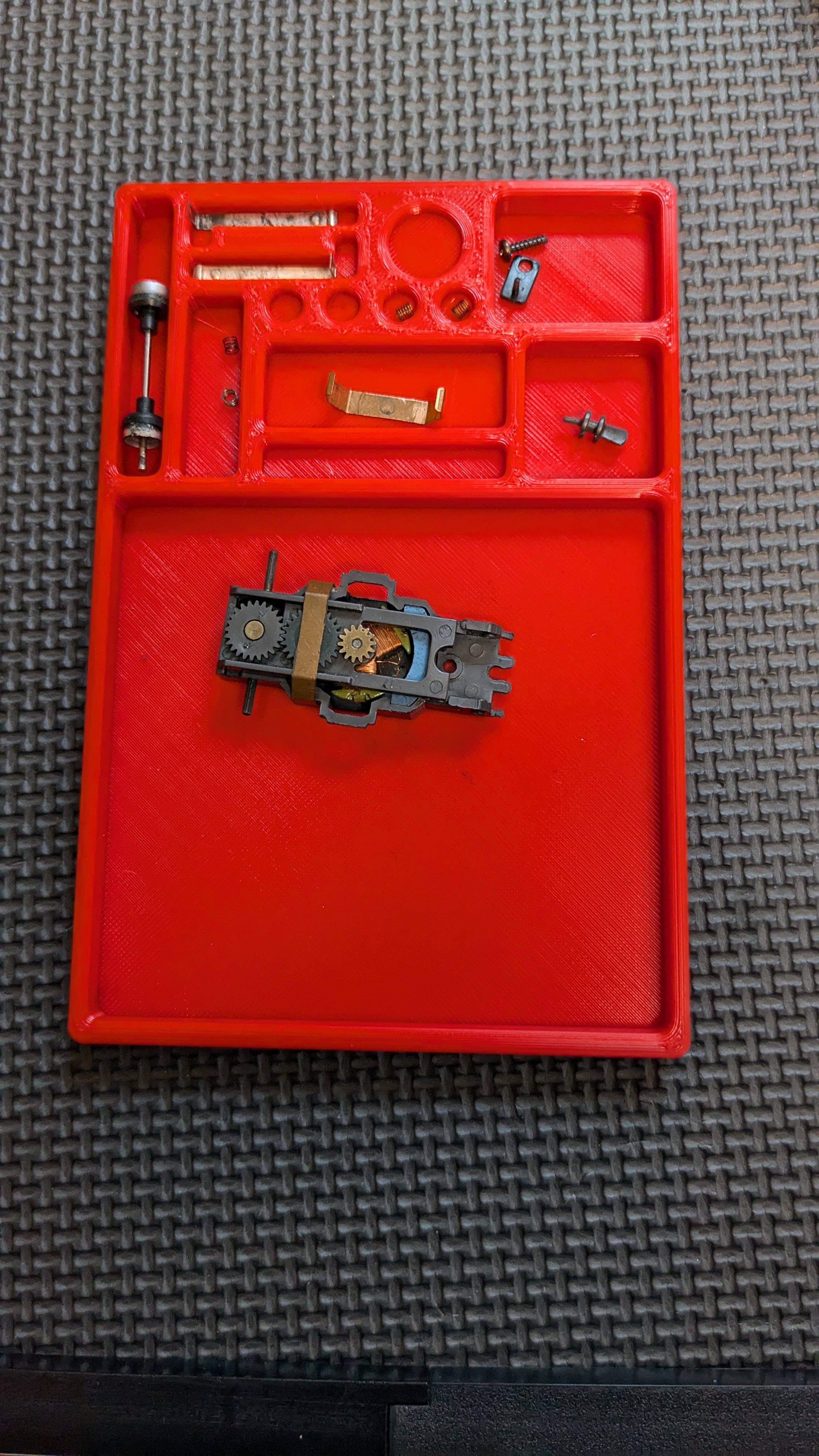 HO Slot car Tray