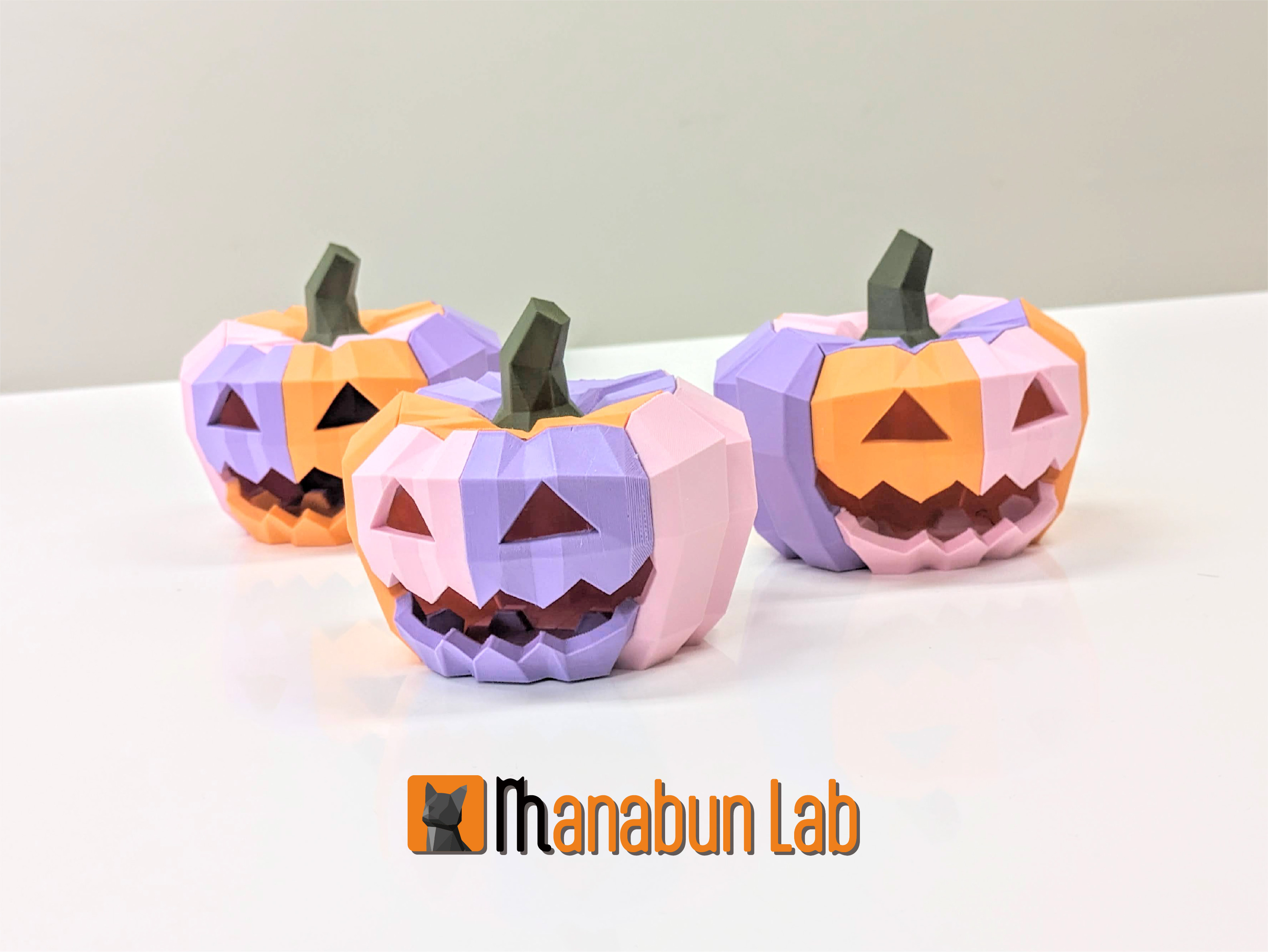 Low Poly Pumpkin Puzzle "Halloween" | No.25 — miniatura 4