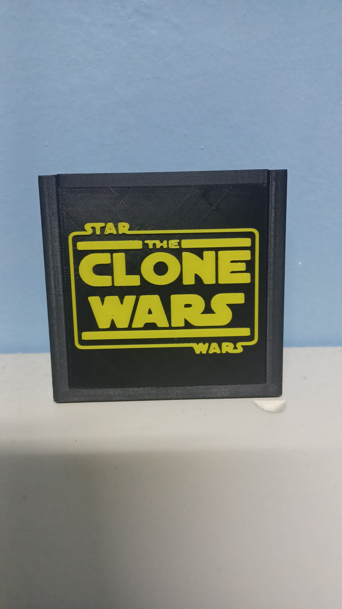 Clone Wars Logo Deco plate