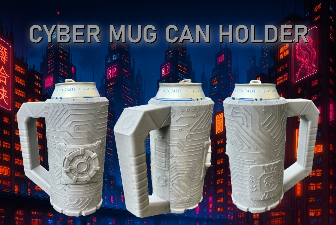 Cyber Mug Can Holder