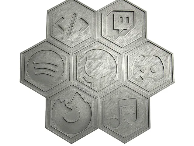 Hexacons - icons and hexagons