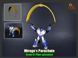 Transformers Mirage's Parachute