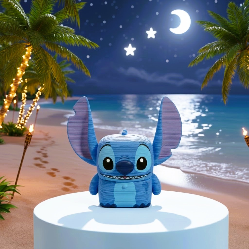 Stitch (Disney) - Chibi Cube Figurine
