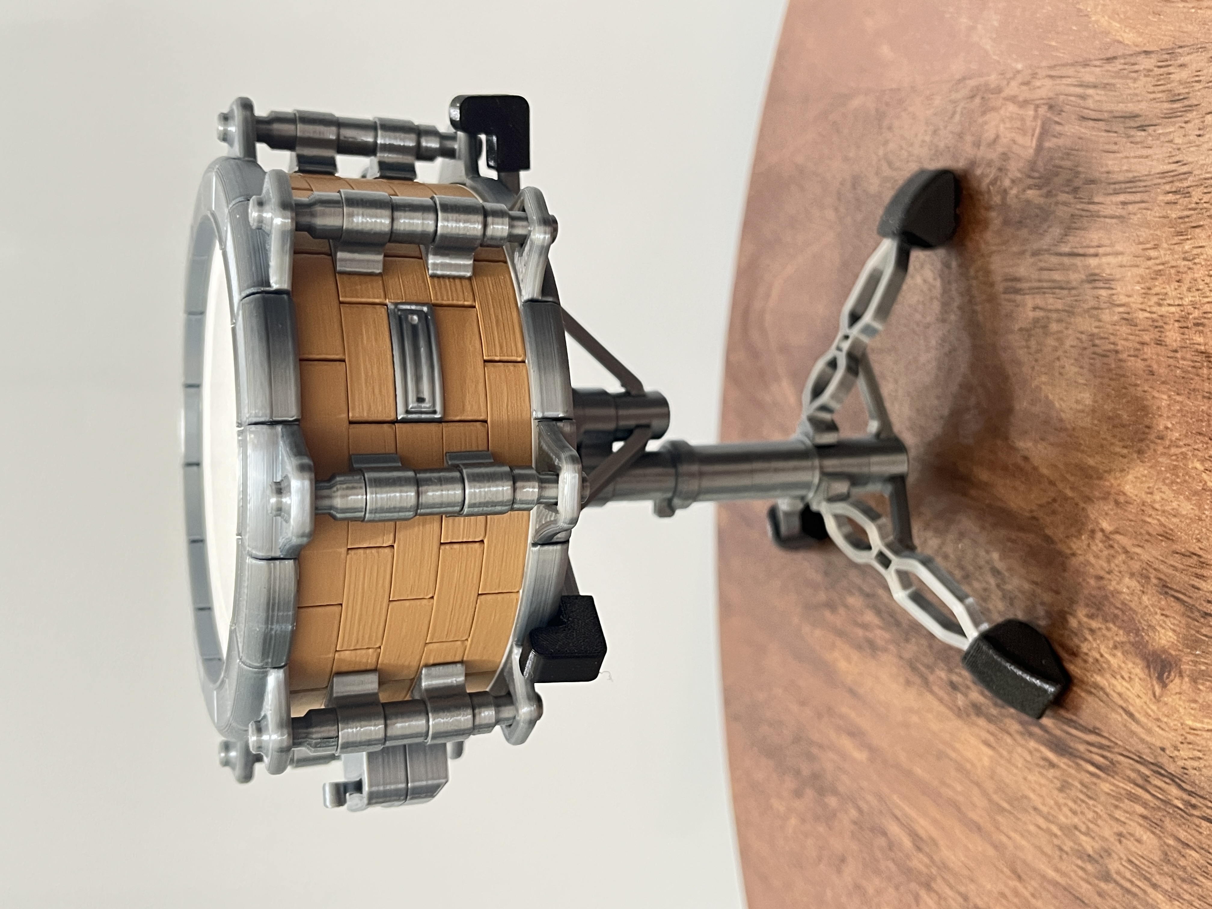 Beat Blokz - Buildable Snare Drum and Snare Stand - 1:4 Scale