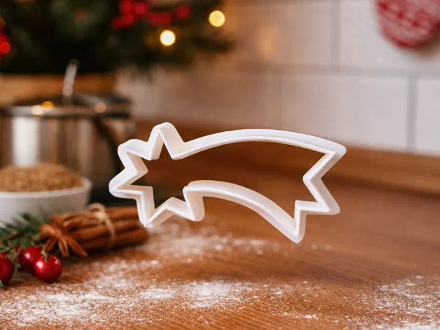 Christmas Comet Cookie Cutter