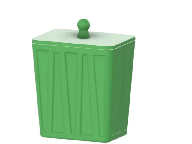Structured Bin with Cover