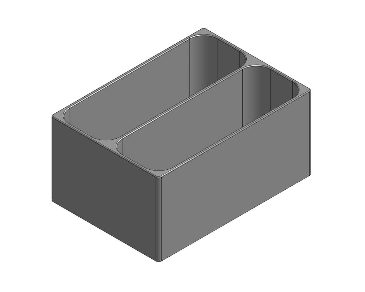 Miniatura 2 do modelo 3D Modular Drawer Storage System