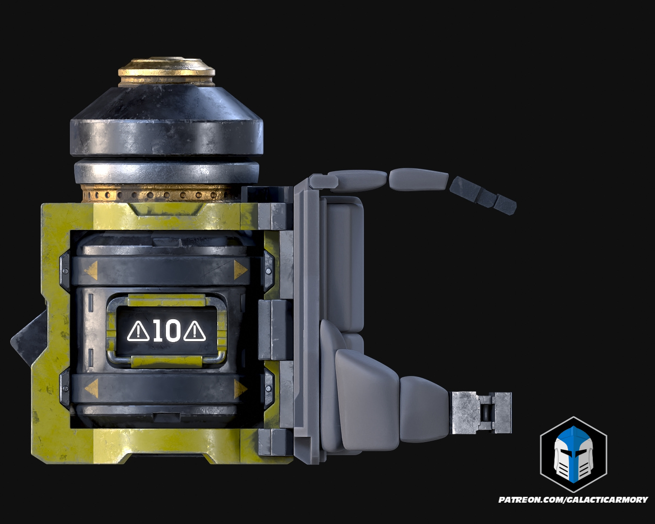 HD2 - Hellbomb Backpack - 3D Print Files — thumbnail 11